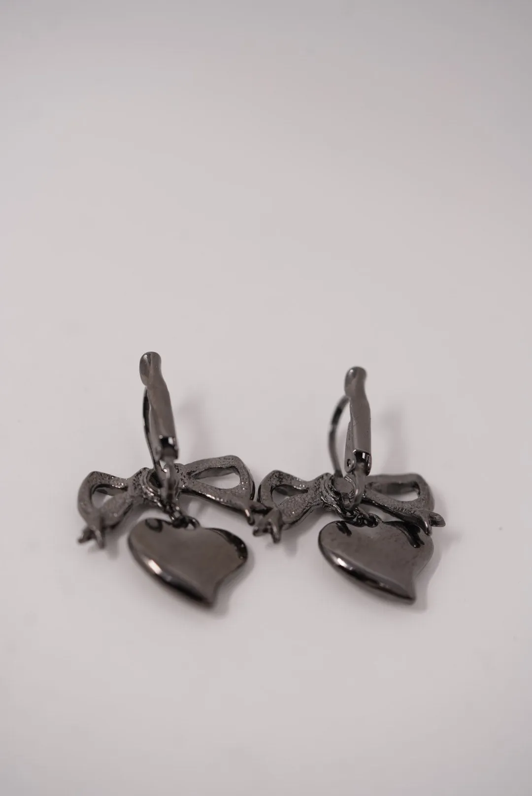 Vivienne Westwood  Rhinestone Heart Earrigs