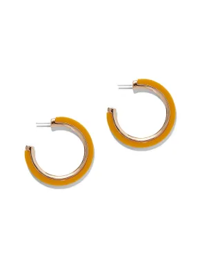 Yellow Hoop Earring